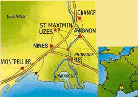 Map of St. Maximin