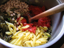 Combining ingredients Combining ingredients