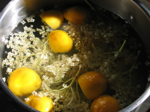 In the bucket