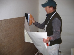 Hanging lining paper