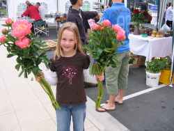 Shannay with Corals Shannay with Corals