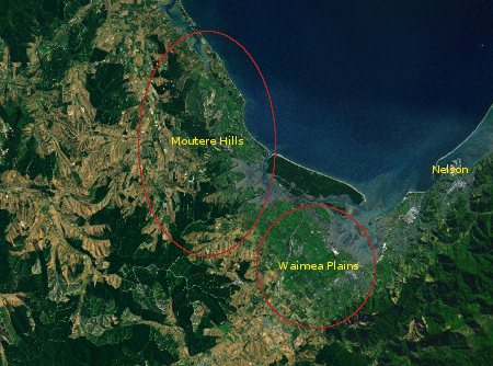 Nelson Region Map