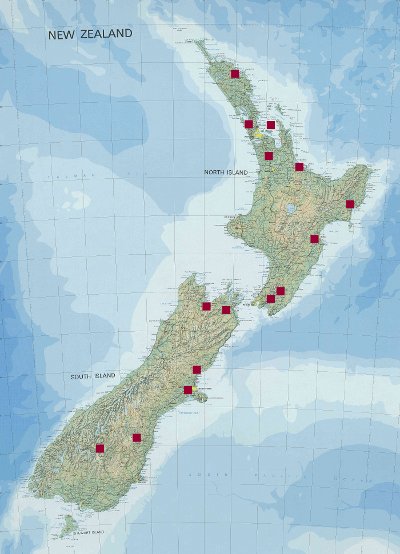 NZ Wine Map