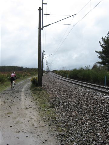 Following the track