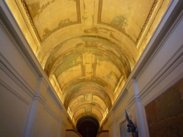 Down a corridor Down a corridor
