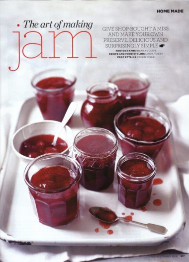 The art of making jam