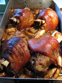 Sticky pork